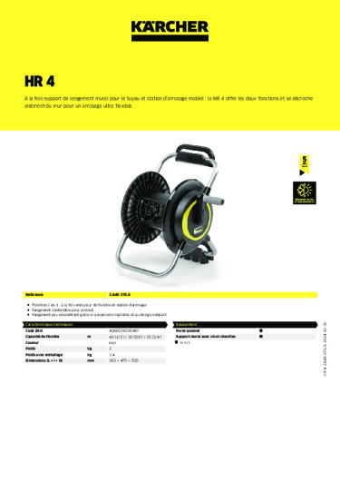 Informations sur le produit