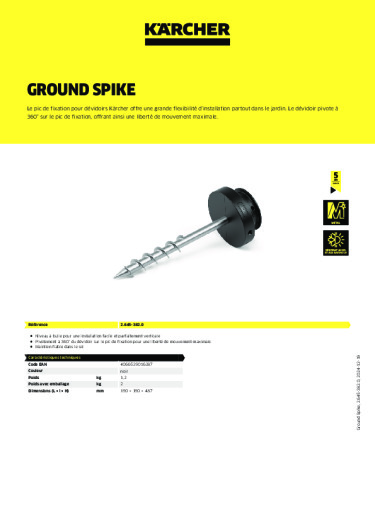 Informations sur le produit