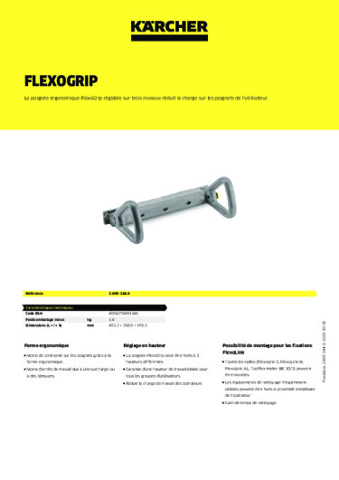 Informations sur le produit