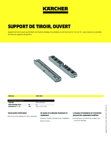 Informations sur le produit