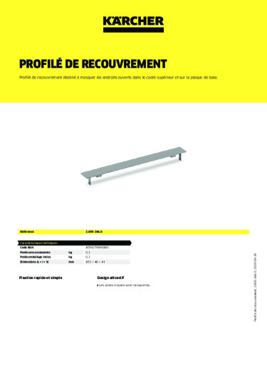 Informations sur le produit