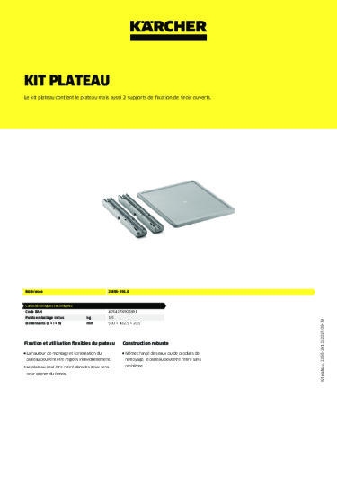 Informations sur le produit