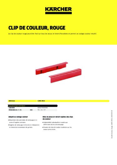 Informations sur le produit