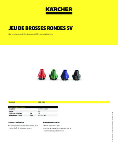 Informations sur le produit