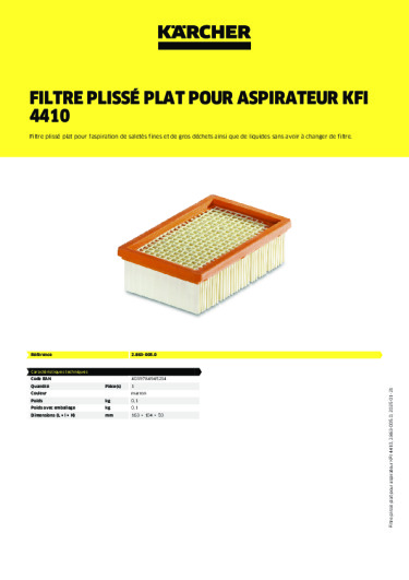 Informations sur le produit