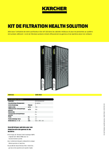 Informations sur le produit