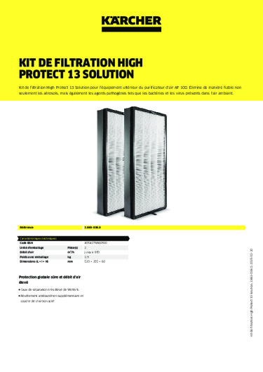 Informations sur le produit