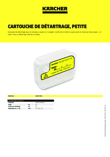 Informations sur le produit