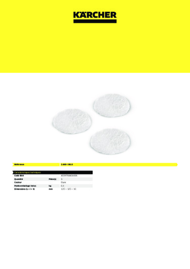 Informations sur le produit