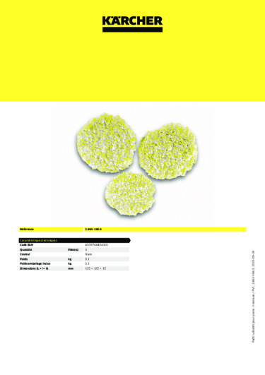 Informations sur le produit