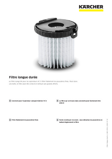 Informations sur le produit