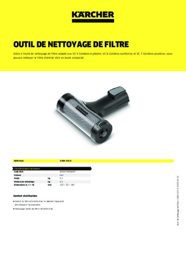 Informations sur le produit