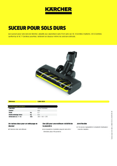 Informations sur le produit