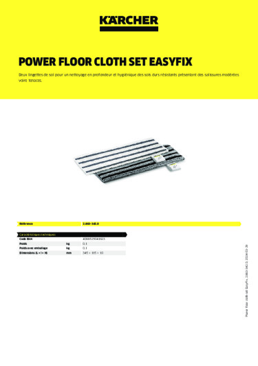 Informations sur le produit