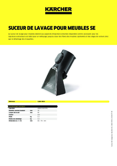 Informations sur le produit