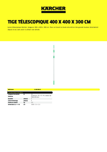 Informations sur le produit