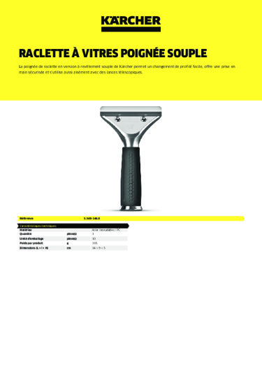 Informations sur le produit