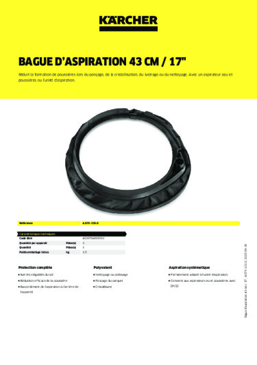 Informations sur le produit