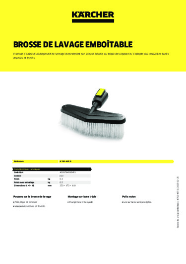 Informations sur le produit