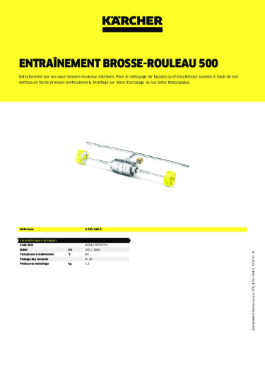 Informations sur le produit