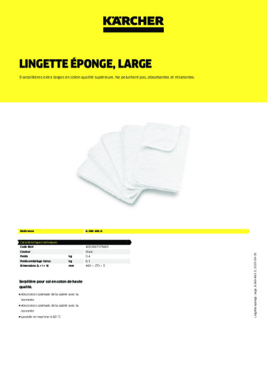 Informations sur le produit