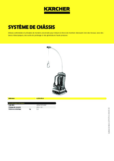 Informations sur le produit