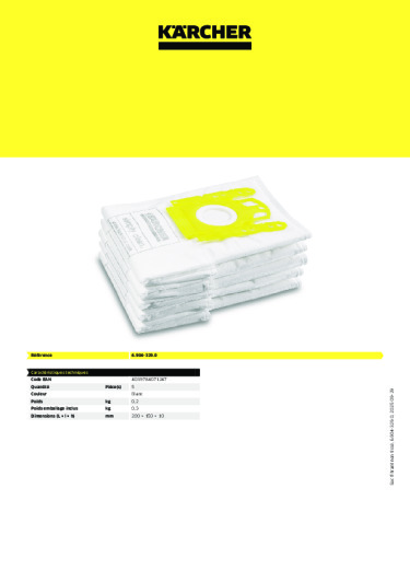 Informations sur le produit