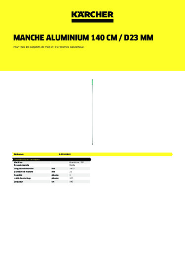 Informations sur le produit