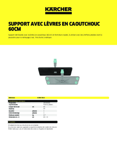 Informations sur le produit