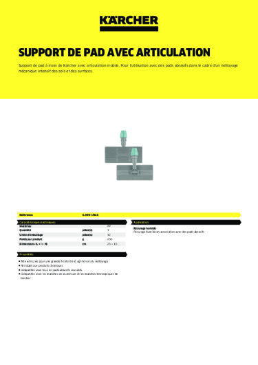 Informations sur le produit