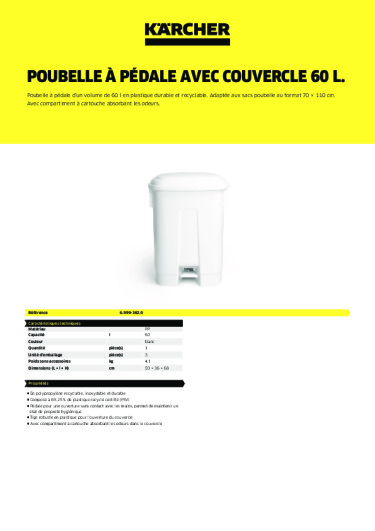 Informations sur le produit