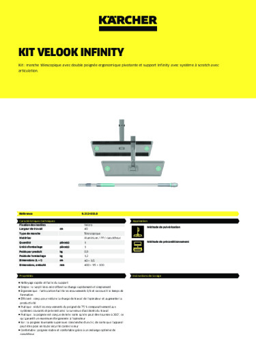 Informations sur le produit