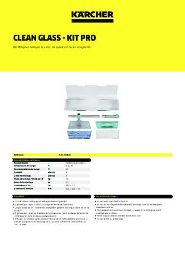 Informations sur le produit