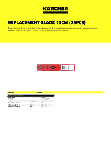 Informations sur le produit