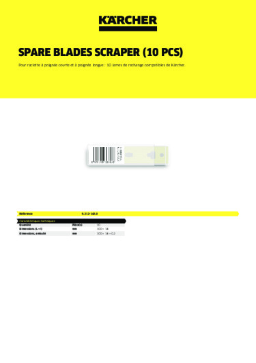 Informations sur le produit