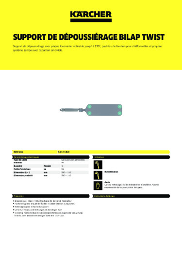 Informations sur le produit