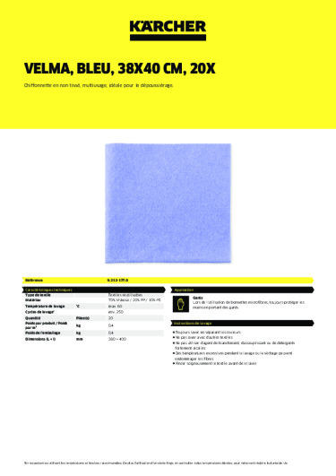 Informations sur le produit