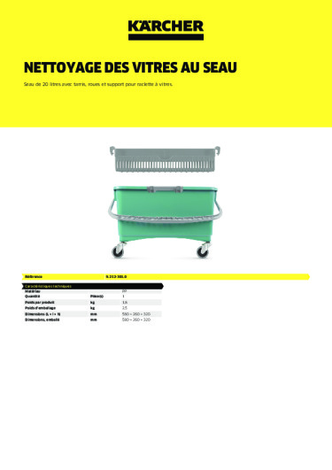 Informations sur le produit