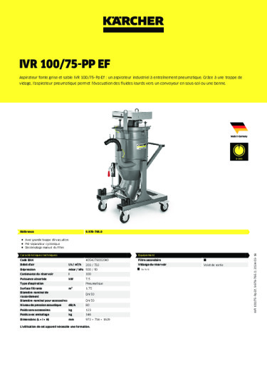 Informations sur le produit