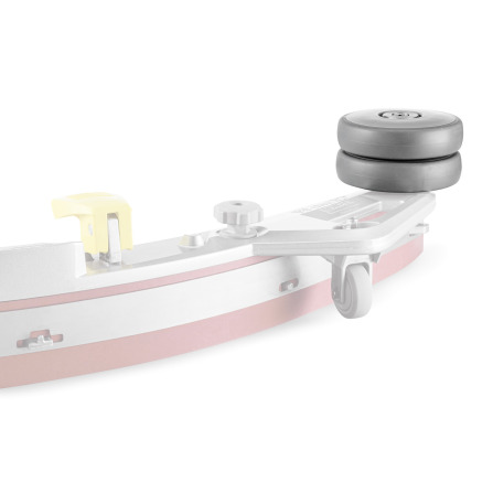 Kit roulette de protection superposée suceur d'aspiration