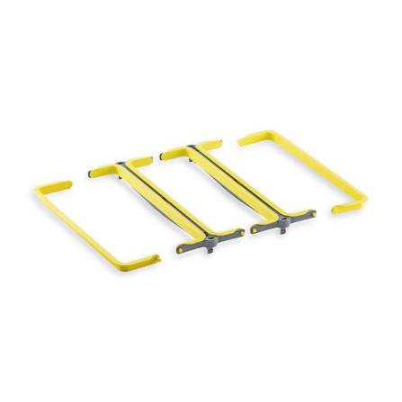 Unité de collecte des déchets, grande, 3 x 70 l