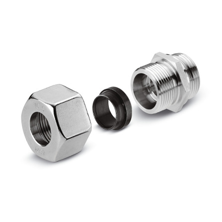 Raccord, acier galvanisé