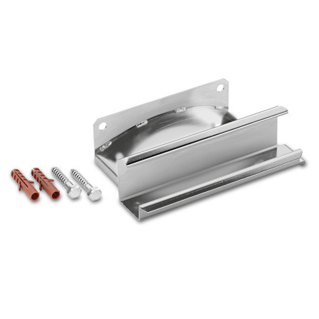 Support de flexible et de lance, inox