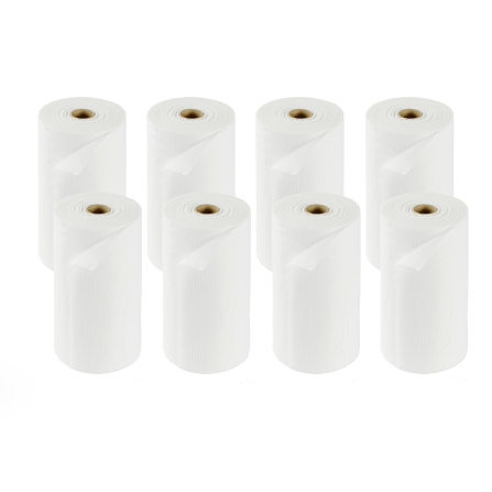 Lingette antipoussière, rouleau, Dust binding cloth roll white 60×20cm 8x50pc/pkg
