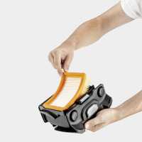 Filtre plissé plat pour aspirateur KFI 4410