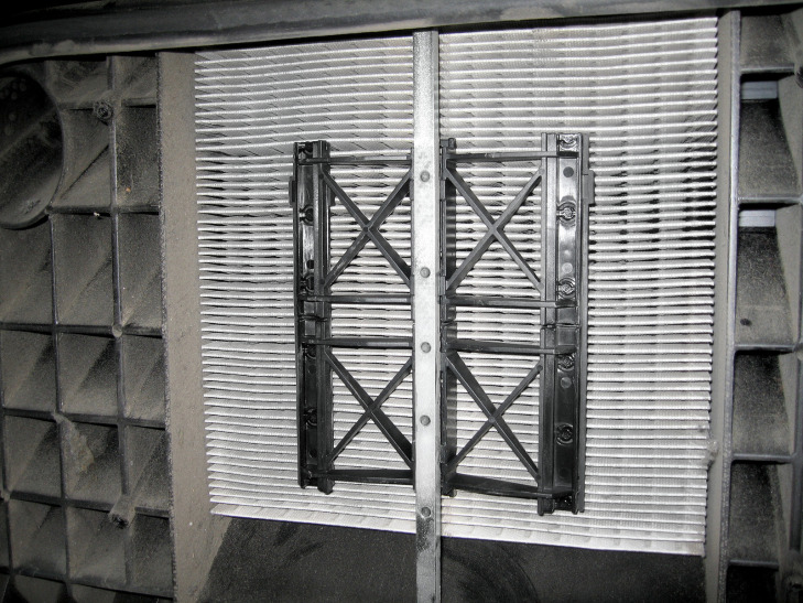 Dubbele filterschudder