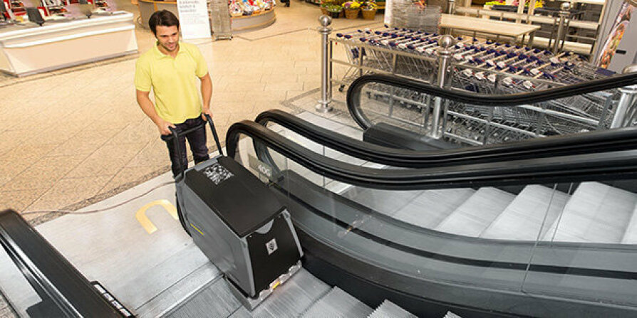 Autolaveuses escalator