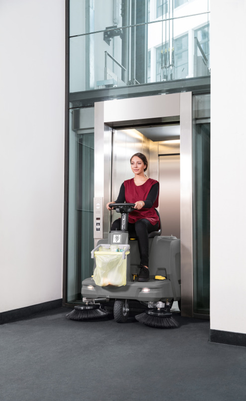 Balayeuse aspirante KM 85/50 R Bp Pack 80Ah Li+FC