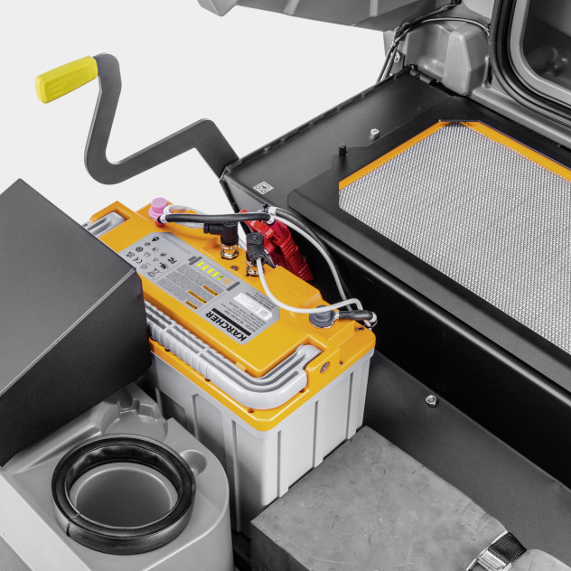 Balayeuse aspirante KM 85/50 R Bp Pack 80Ah Li+FC