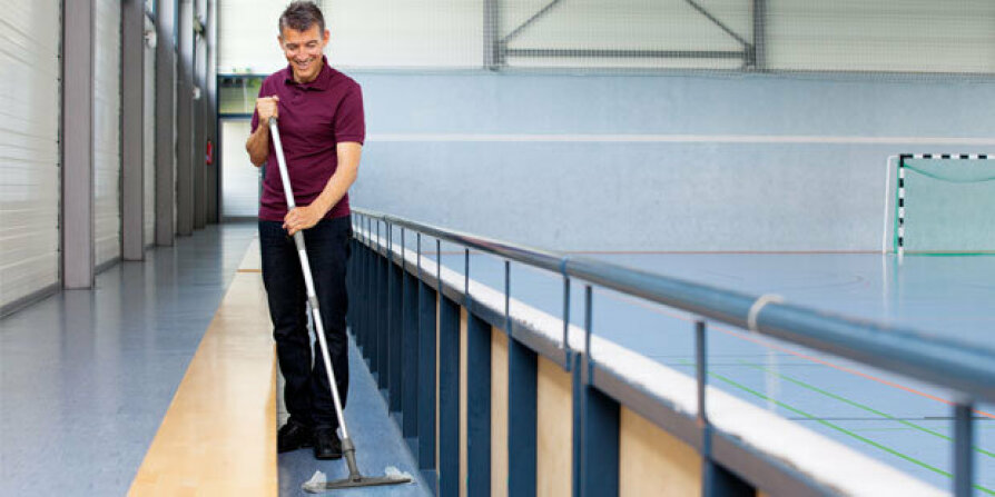 Vloeren en oppervlakken - droge reiniging